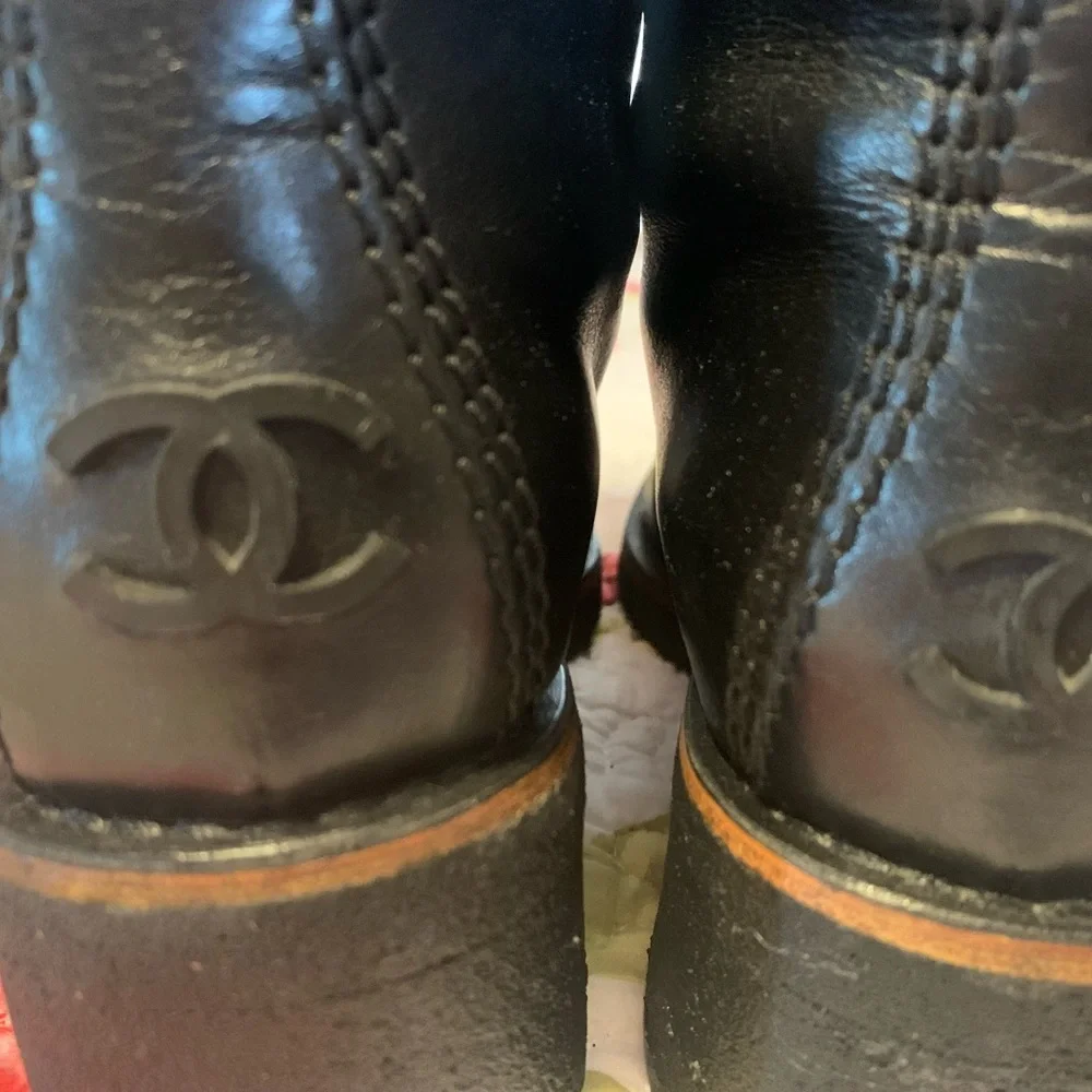 Chanel Leather Boots - Picture 10 of 14